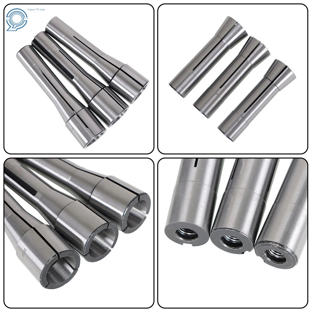 Set of 29 R8 Collets for Metric 1/32" - 1"