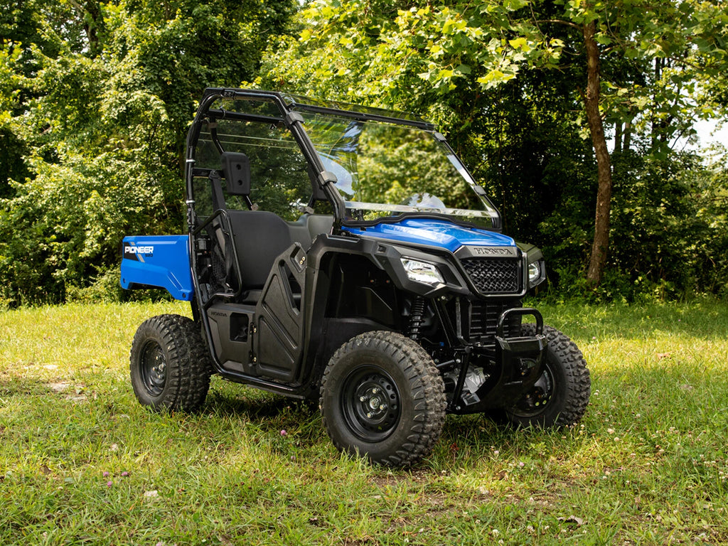 SuperATV Full Windshield for Honda Pioneer 500 / 520 (2016–2023)