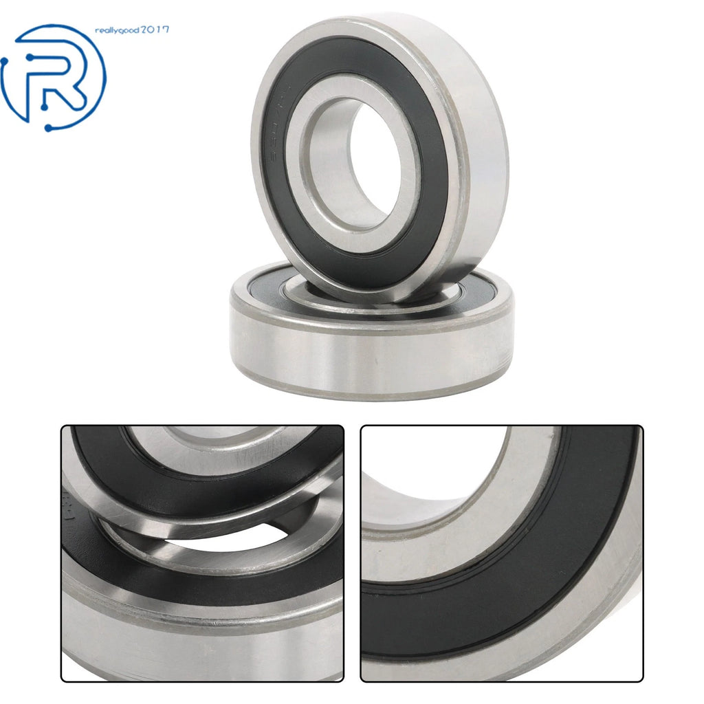 2Pcs 6307-2RS Ball Bearing for (35×80×21mm)