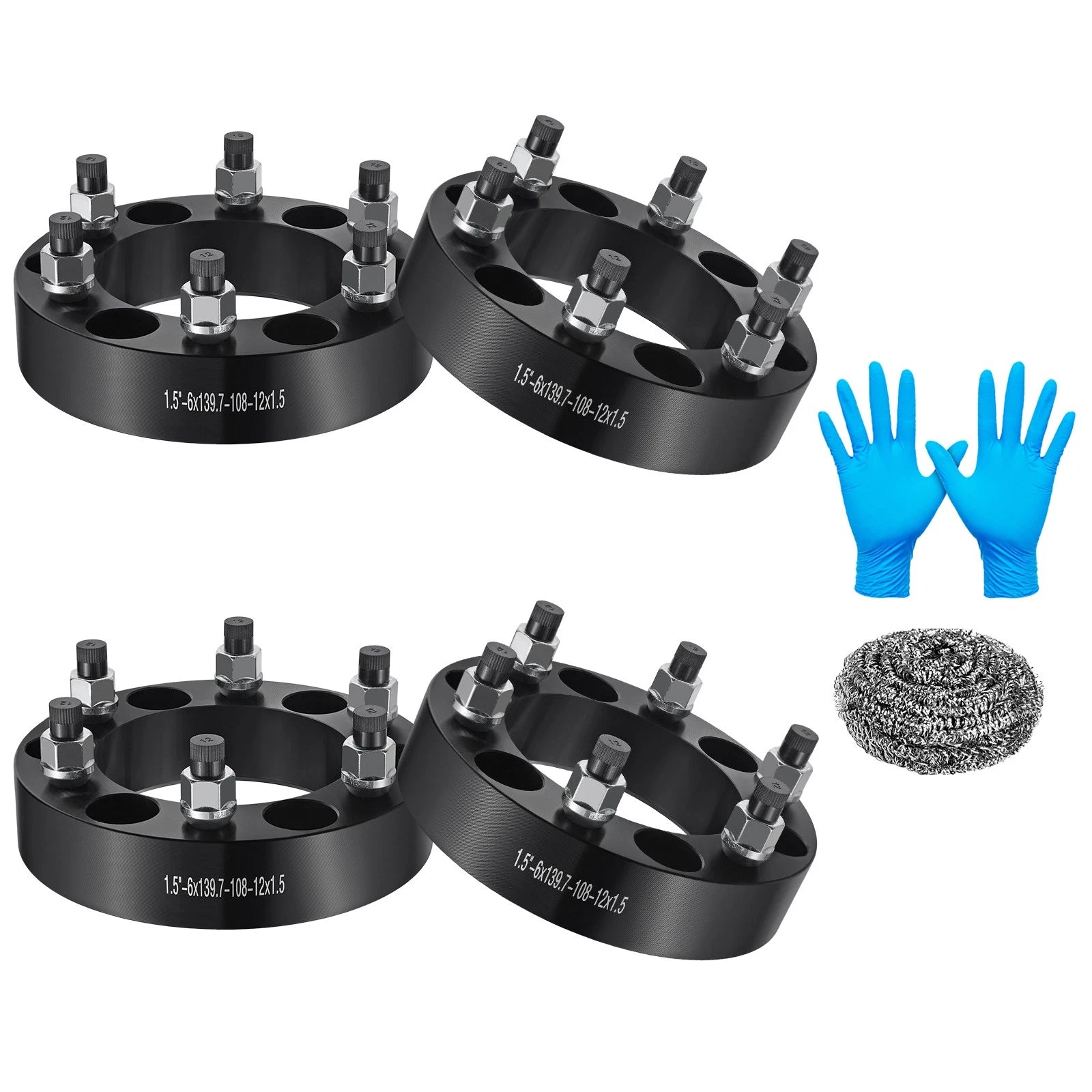Set of 4 Wheel Spacers for Toyota Tacoma 4Runner Tundra (1" / 1.25" / 1.5" / 2" / 3")