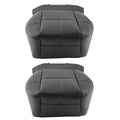 Bottom Leather Seat Cover Pair for GMC Yukon XL (2007–2012) Black