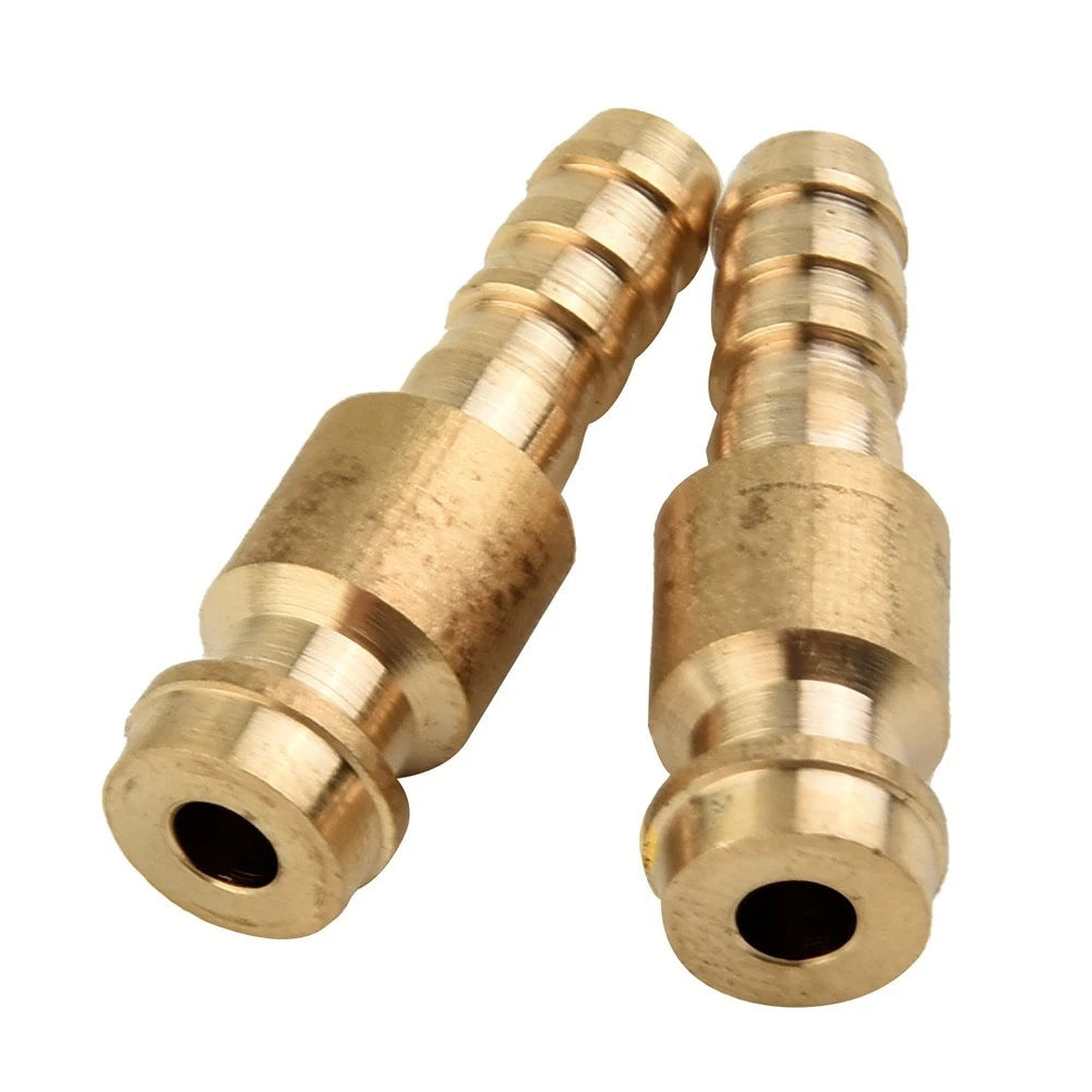 2X TIG Welding Torch Intake 6mm Male Gas & Water Adapter Quick Connector