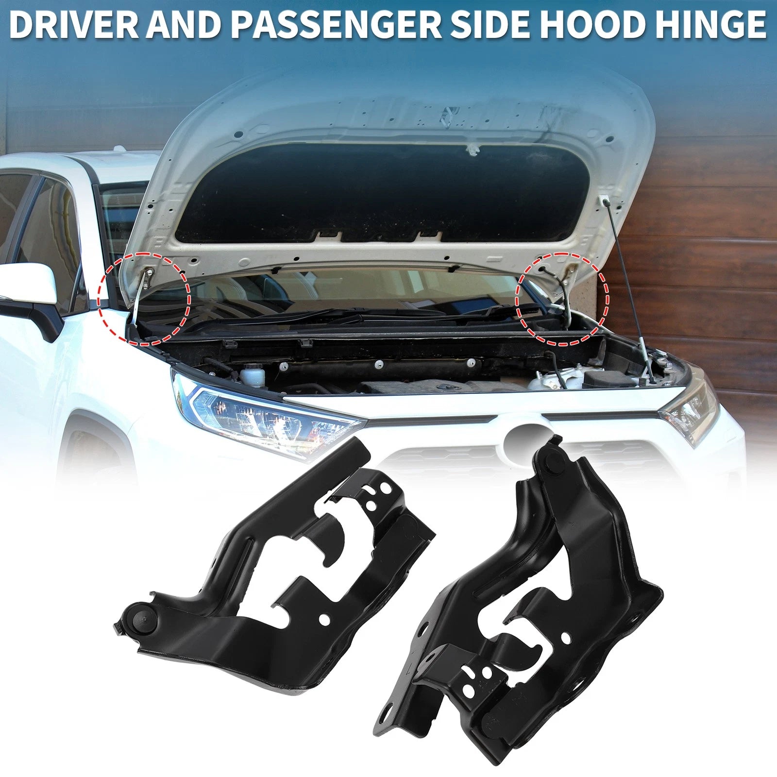 Hood Hinges for Toyota Camry (2012–2014) 5341006190 1 Pair