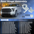 Upper Lower Door Hinge Assembly for Chevrolet Silverado 1500 2500 3500 (2007–2018) 12472843