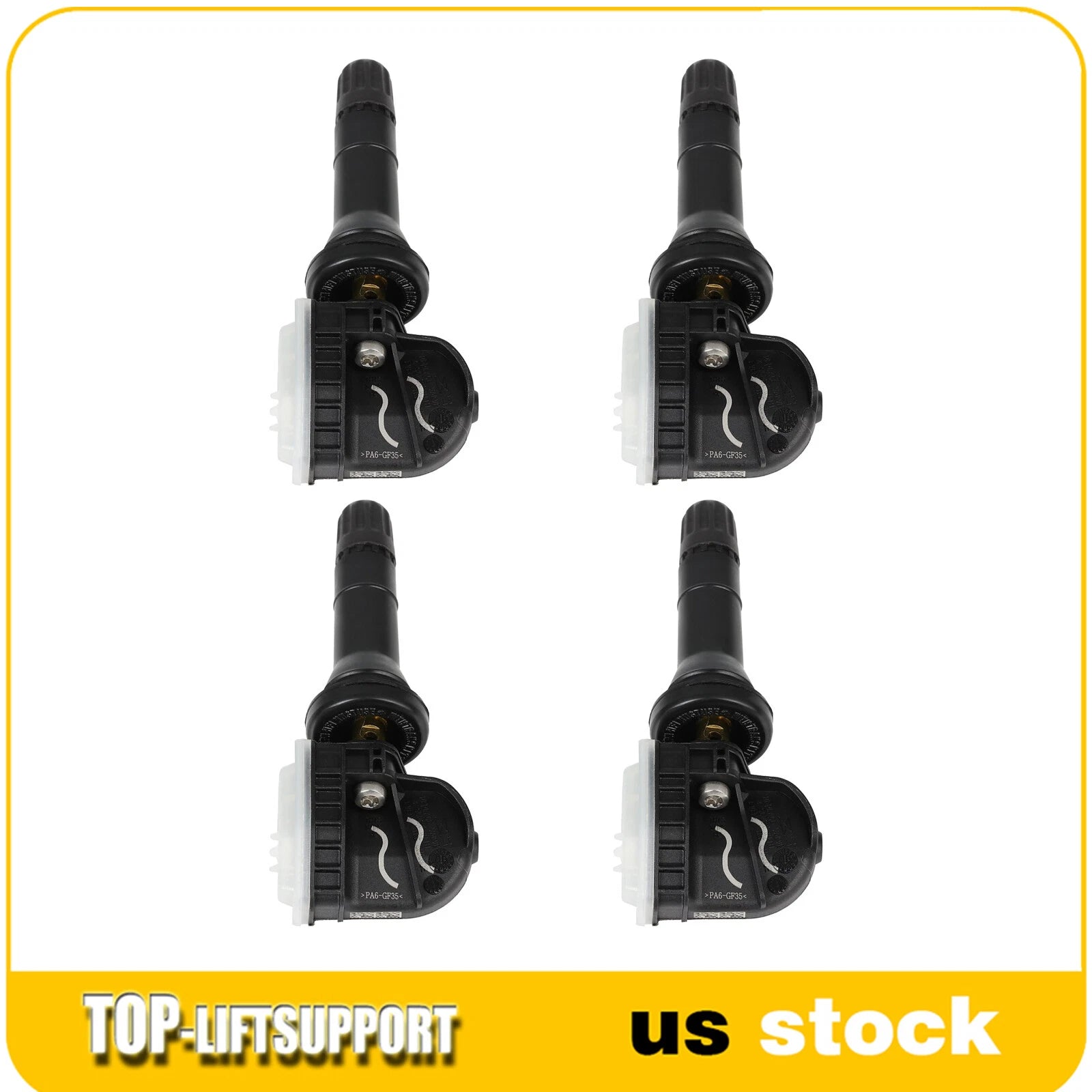 4X Tire Pressure Monitor Sensor for Ford F250-F550 (2017–2020)