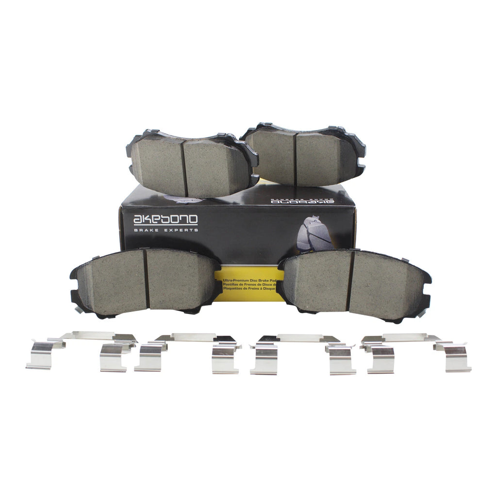 Akebono Performance Front Ceramic Brake Pads for Buick Cadillac Chevy GMC Saab (2000–2023)