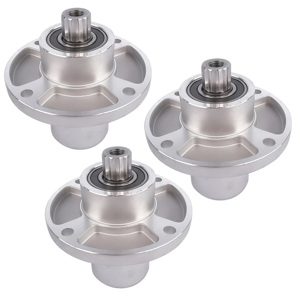 Set of 3 Spindles for Hustler Raptor Flip-Up (48-60 inch Deck)