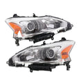 Headlight Assembly Set for Nissan Altima Sedan (2013–2015) Halogen