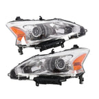 Headlight Assembly Set for Nissan Altima Sedan (2013–2015) Halogen