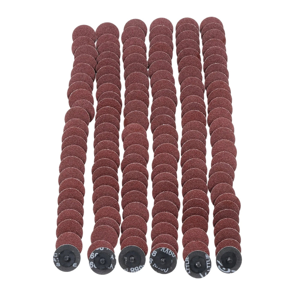 150 Pcs 2 Inch Sanding Discs 60 Grit for Die Grinder