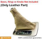 Automatic Shift Boot for Lexus GX470 (2003–2009) Dark Tan Leather Synthetic