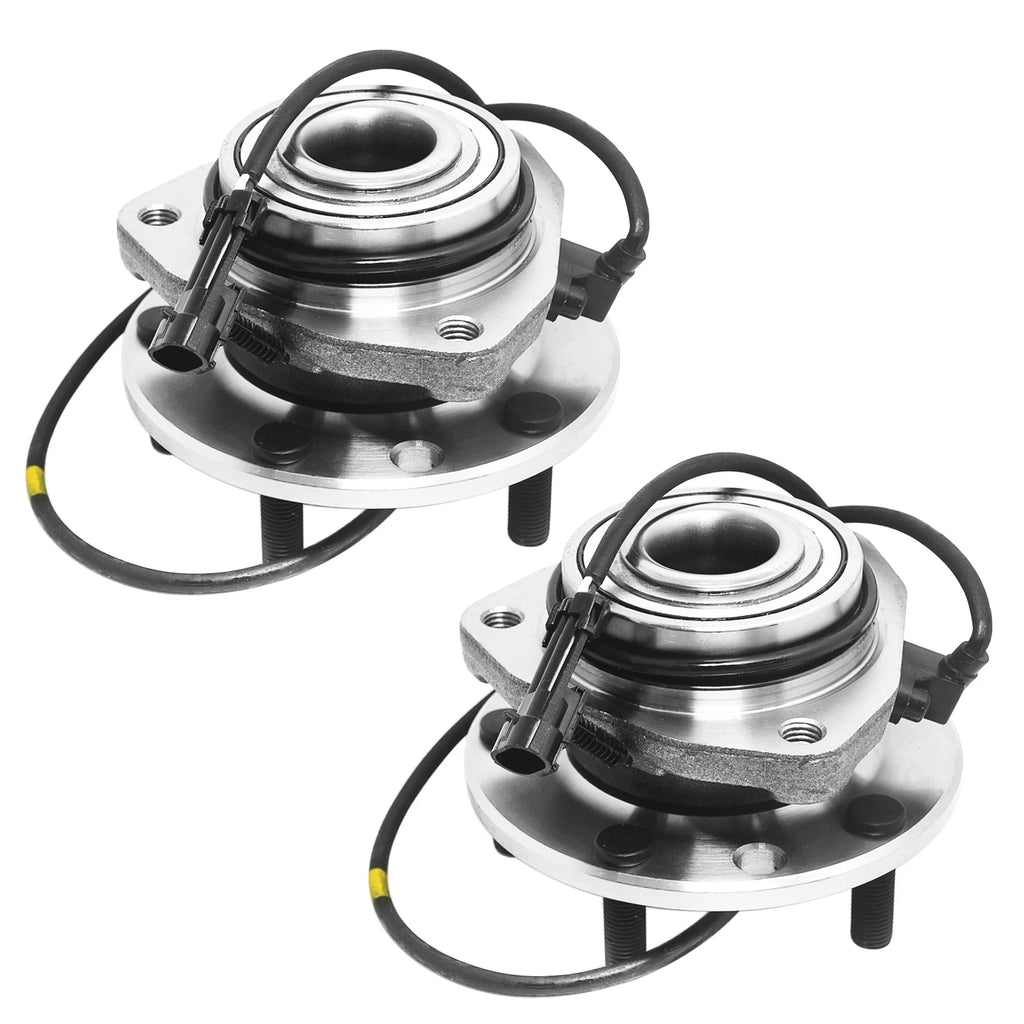 2X Front Wheel Bearings and Hubs for Chevrolet Blazer (1997–2005)