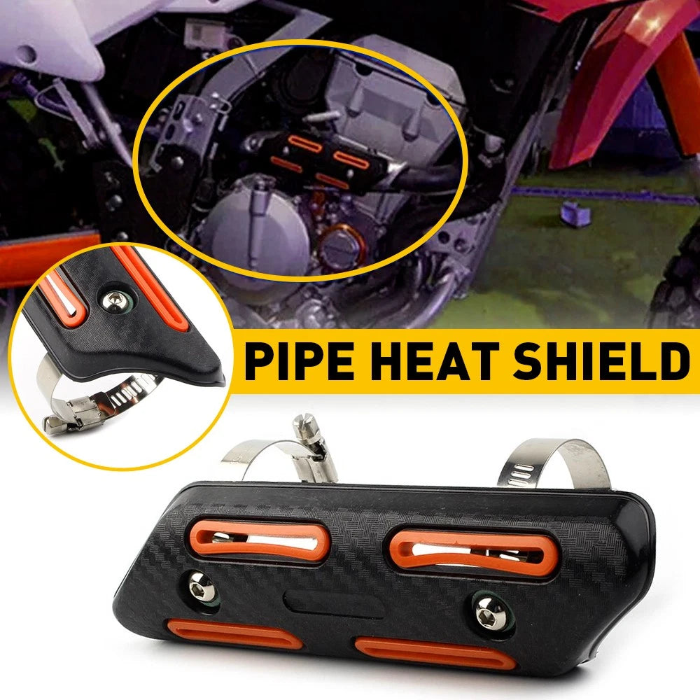 Pipe Cover Heat Shield Guard for Kawasaki Dirt Bike ATV