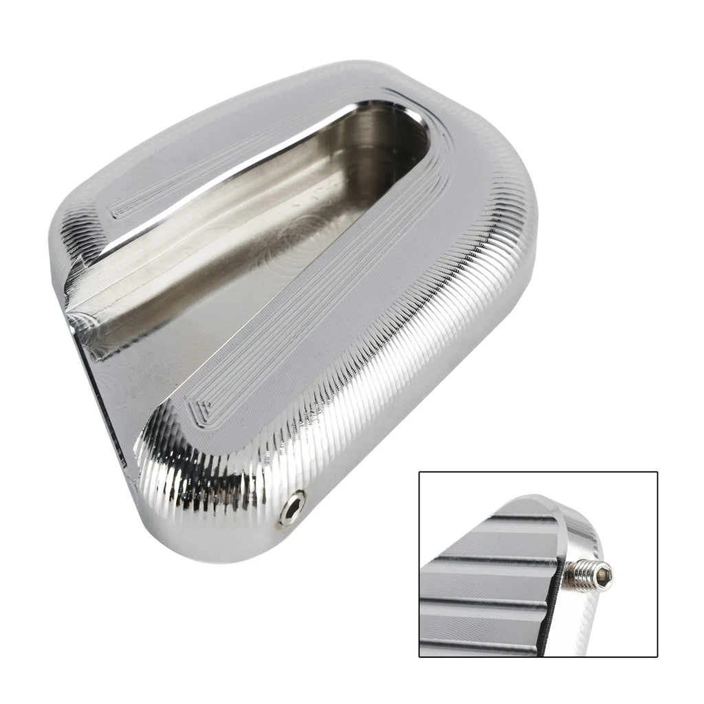 Kickstand Enlarger Plate Pad for Honda Goldwing GL1800 (2018–2023) Silver