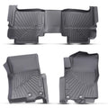 Set of 2 3D Floor Liners for Nissan Frontier Crew Cab (2022–2024) TPE