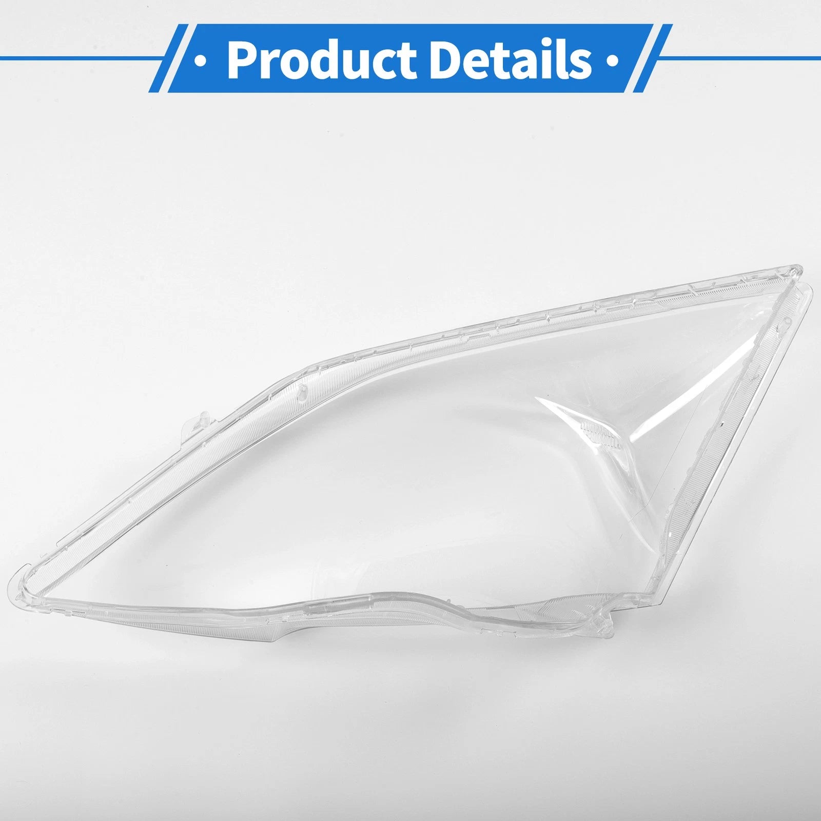Headlight Lens Cover for Honda CR-V (2007–2011) PC Clear