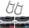2Pcs Chrome Tow Hooks for Chevrolet GMC Silverado Sierra 1500 (2007–2019) 84072462