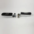 Chrome Streamliner Passenger Highway Foot Pegs for Harley (OEM)