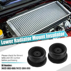 2X Lower Radiator Mount Insulator No. 74172-SR3-000 for Honda Accord (1996–1998)