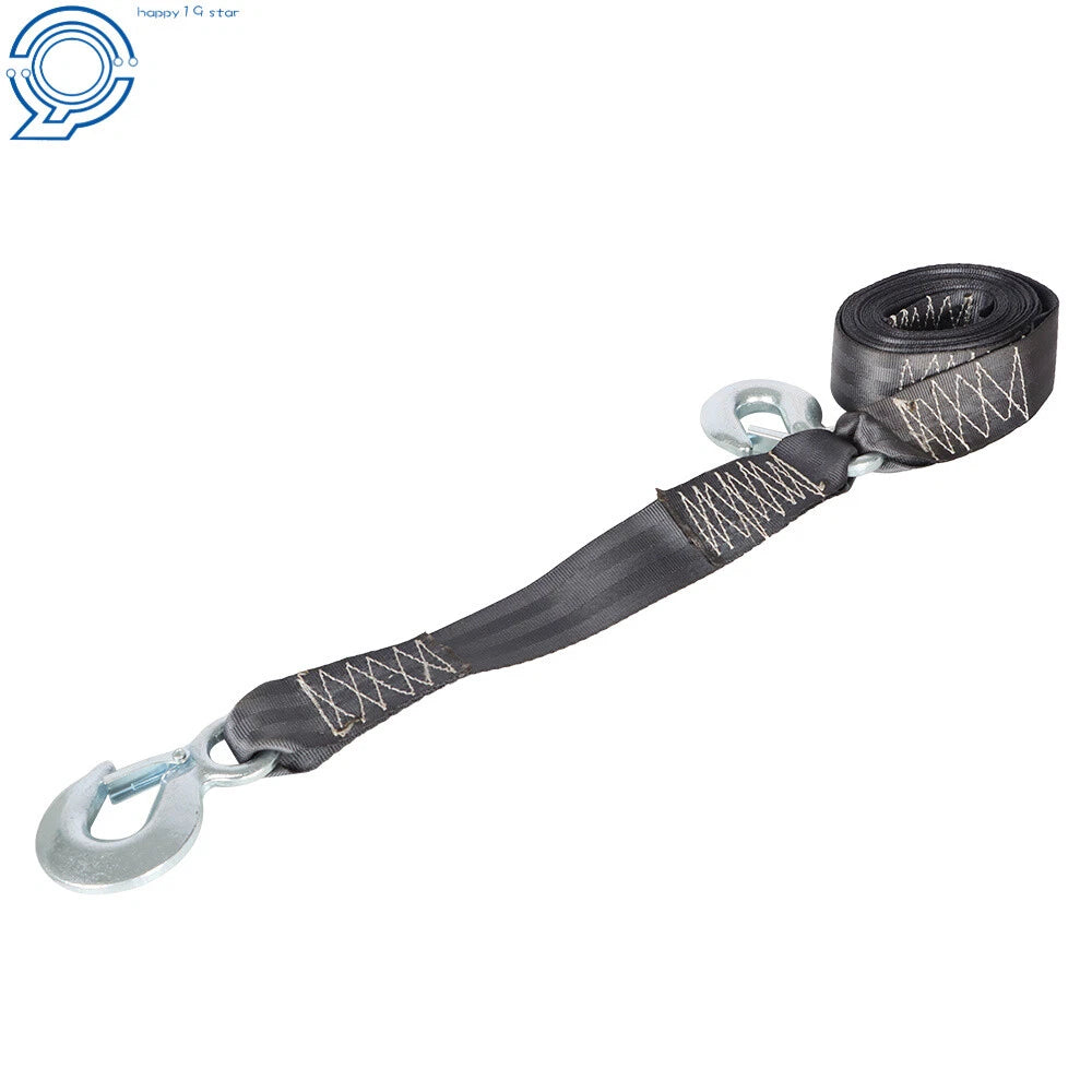 2" x 20' Winch Strap for Towing Boats Jet Ski Trailer with Safety Hook