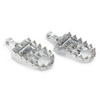 Wide Foot Pegs MX Style for Harley Dyna Sportster Iron 883 Fatboy