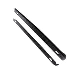 Bed Rail Caps for Chevy Silverado 1500 2500 3500 HD 6'6" (2007–2014) Black