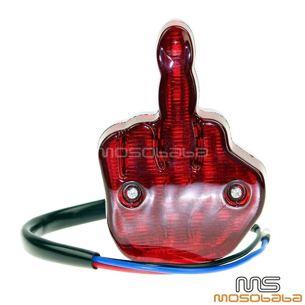LED Tail Light with Brake Lights for Bobber Suzuki Yamaha Kawasaki