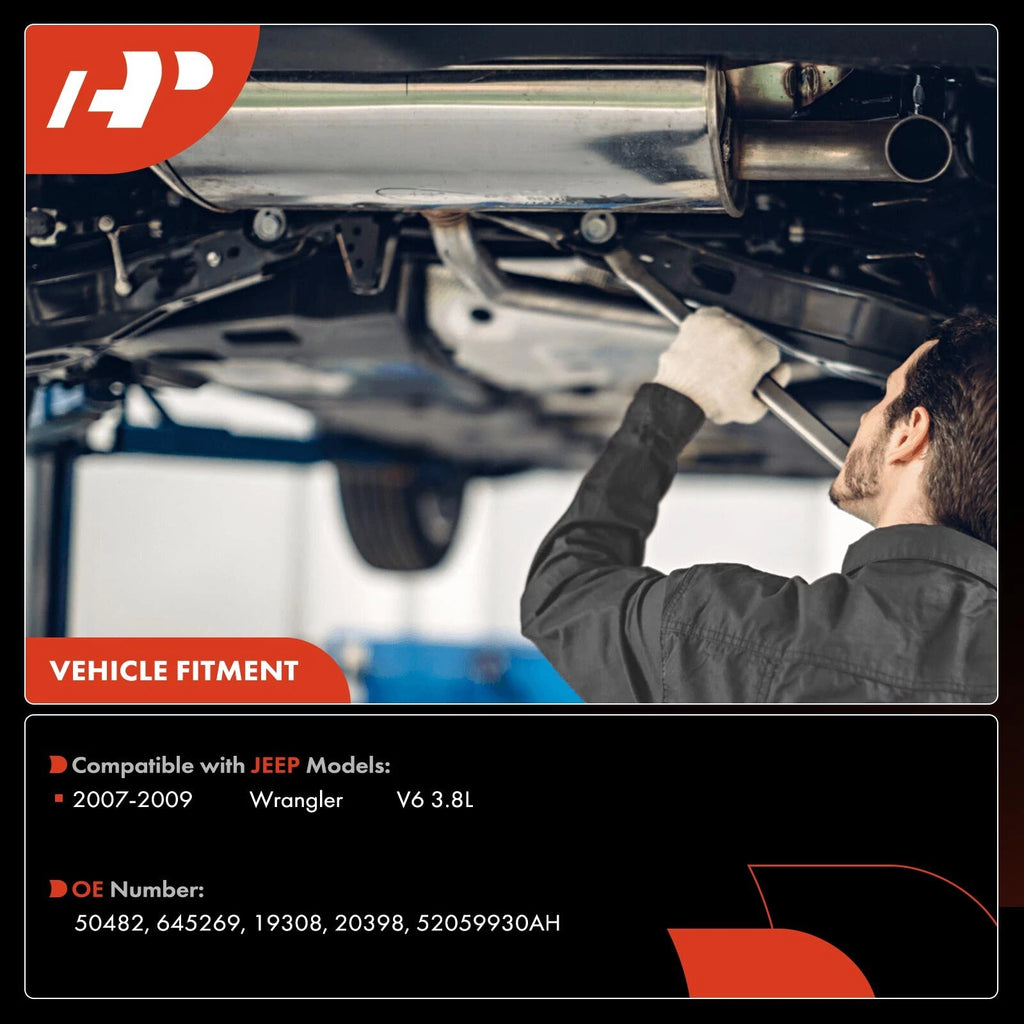 Catalytic Converter for Jeep Wrangler (2007–2009) with Gasket