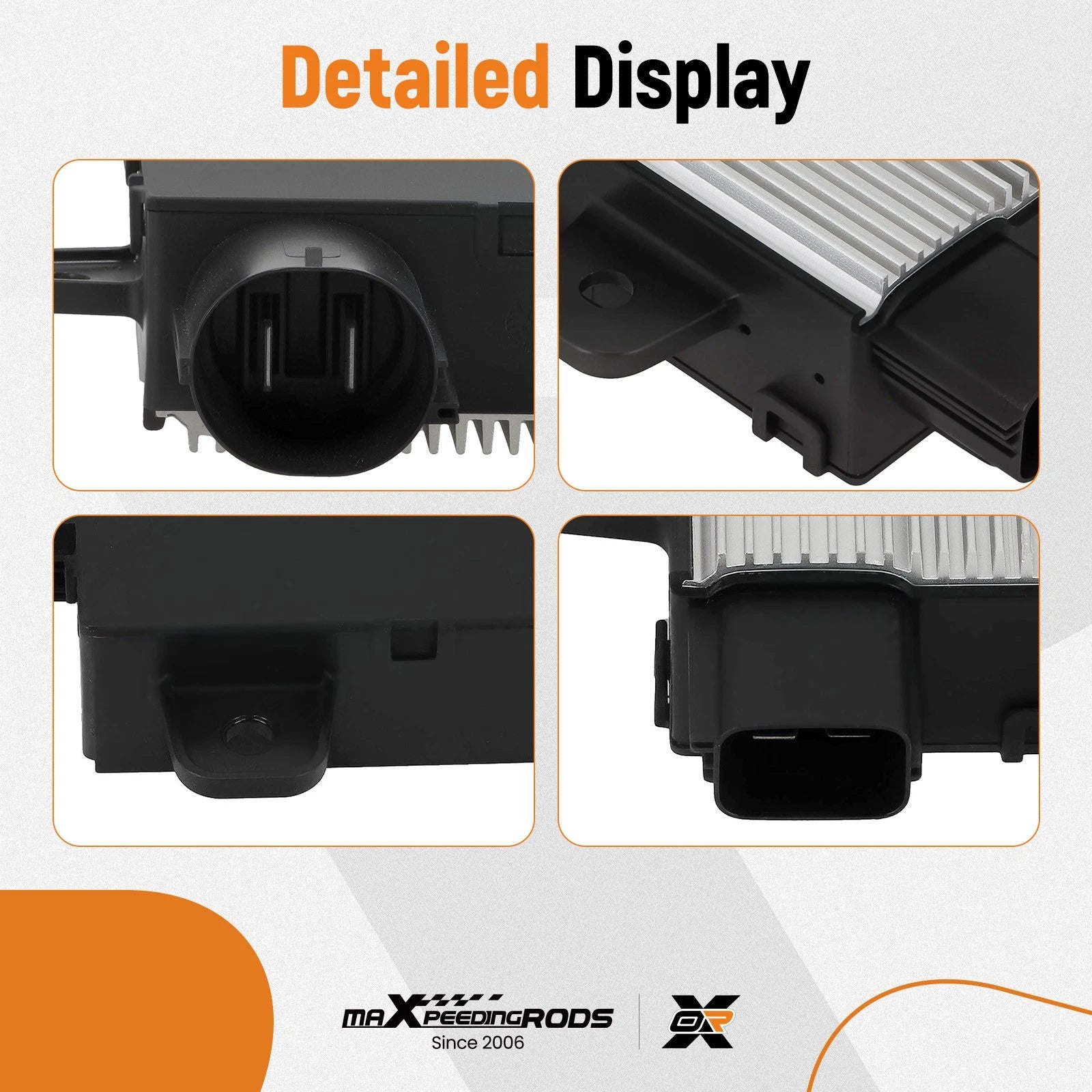 Radiator Cooling Fan Control Module for Cadillac ATS CTS Camaro (2016-2019)