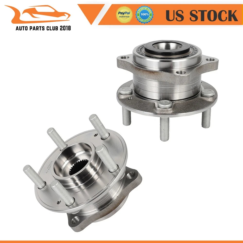 2 Front Wheel Hub Bearings for Kia Sedona (2015–2019) 3.3L LX EX SXL