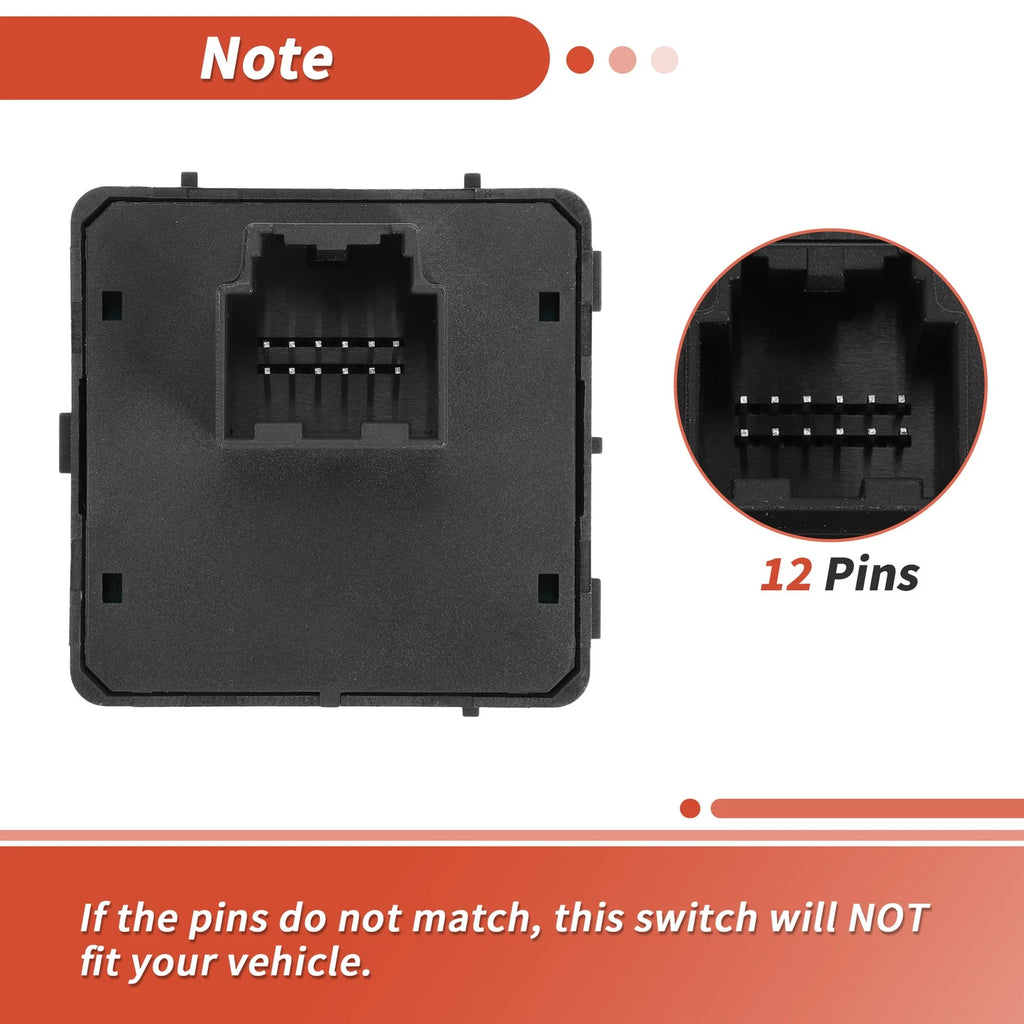 Transfer Case Selector Switch for Chevrolet Silverado 1500 (No. 15913725/20972859)