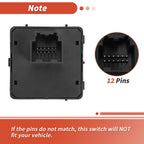 Transfer Case Selector Switch for Chevrolet Silverado 1500 (No. 15913725/20972859)