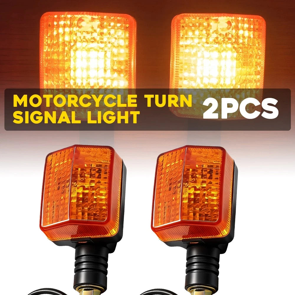 2X Turn Signal Blinker Lights Halogen for Honda XL250R XL350R XL600R (1984–1985)
