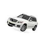 Front Bumper Tow Hook Cover for Mercedes GLK250 GLK300 GLK350 (2008–2013)