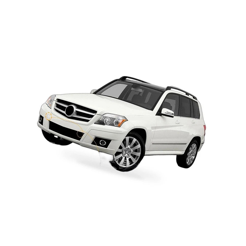 Front Bumper Tow Hook Cover for Mercedes GLK250 GLK300 GLK350 (2008–2013)