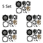 Set of 5 Carburetor Diaphragm Repair Kits for Shindaiwa TK4 B45