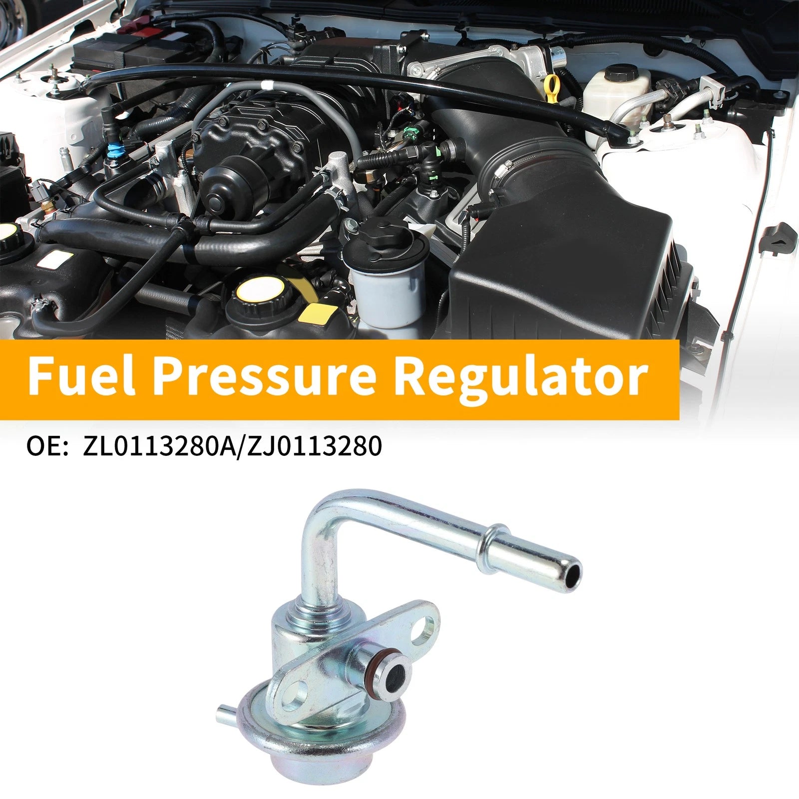 Fuel Pressure Regulator No.ZL0113280A for Mazda 323 (1990–1994)