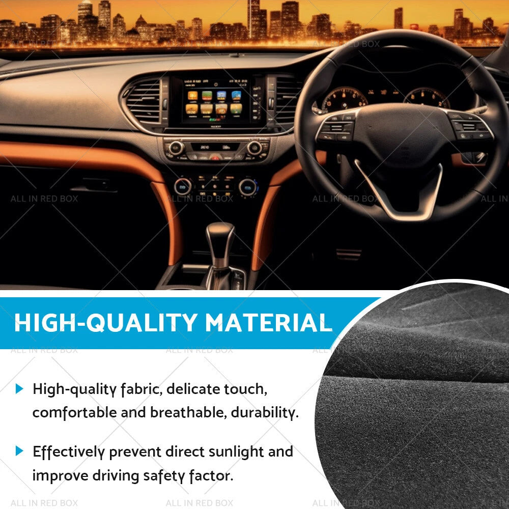 Dash Mat for Hyundai Santa Fe DM (2013–2018) - Non-Slip Black Cover