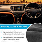 Dash Mat for Hyundai Santa Fe DM (2013–2018) - Non-Slip Black Cover