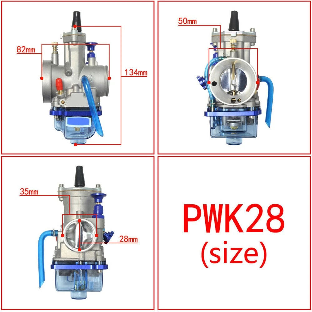 28mm Carburetor for Motorcycle Bike Scooter PWK28 (150-250cc)