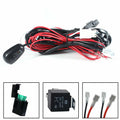 Heavy Relay Harness Wire Kit with LED Switch for Fog Lights HID Worklamp (2015–2025)