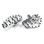 2X Wide Foot Pegs for Harley Dyna Touring Sportster Softail