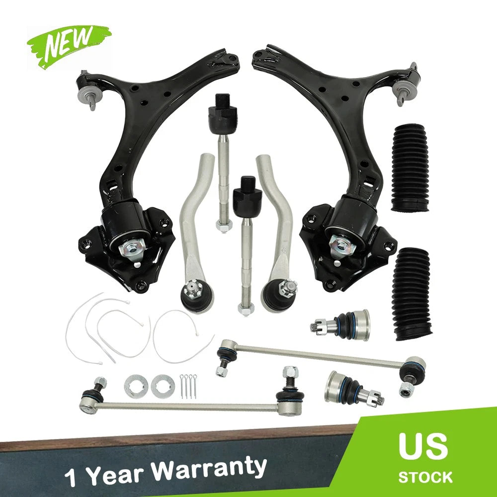Set of 12 Front Lower Control Arm Ball Joints for Honda Accord (2013–2017)