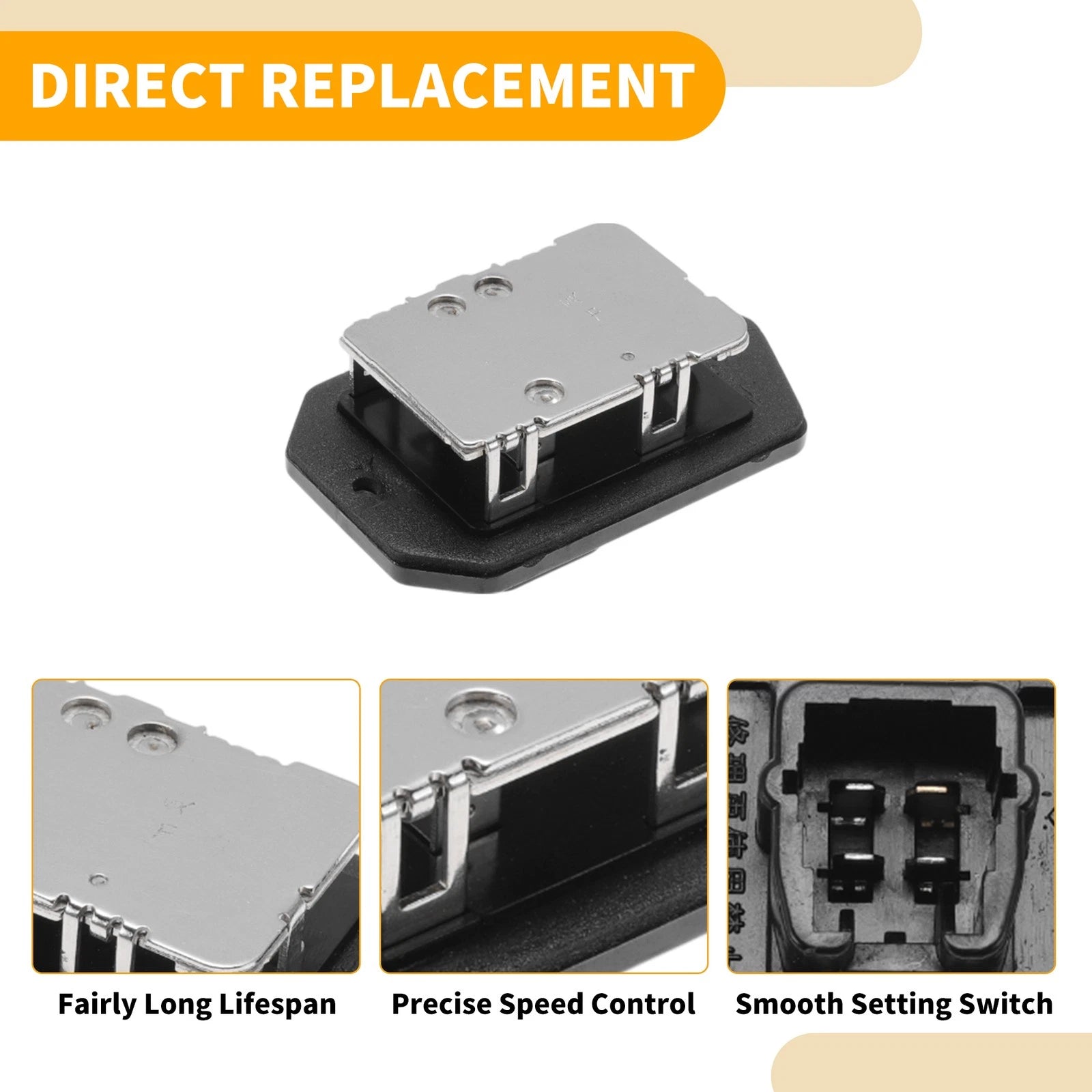 HVAC Blower Motor Resistor No. 73532AJ00A for Subaru Legacy (1995–1999)