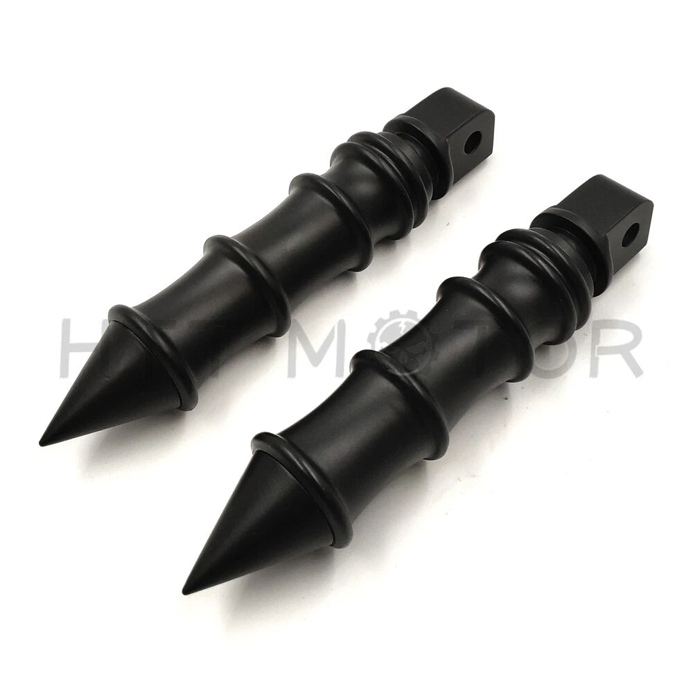 Spike Bamboo Footpegs for Harley-Davidson Softail Slim FLSL & Breakout FXBR (2018–2023)