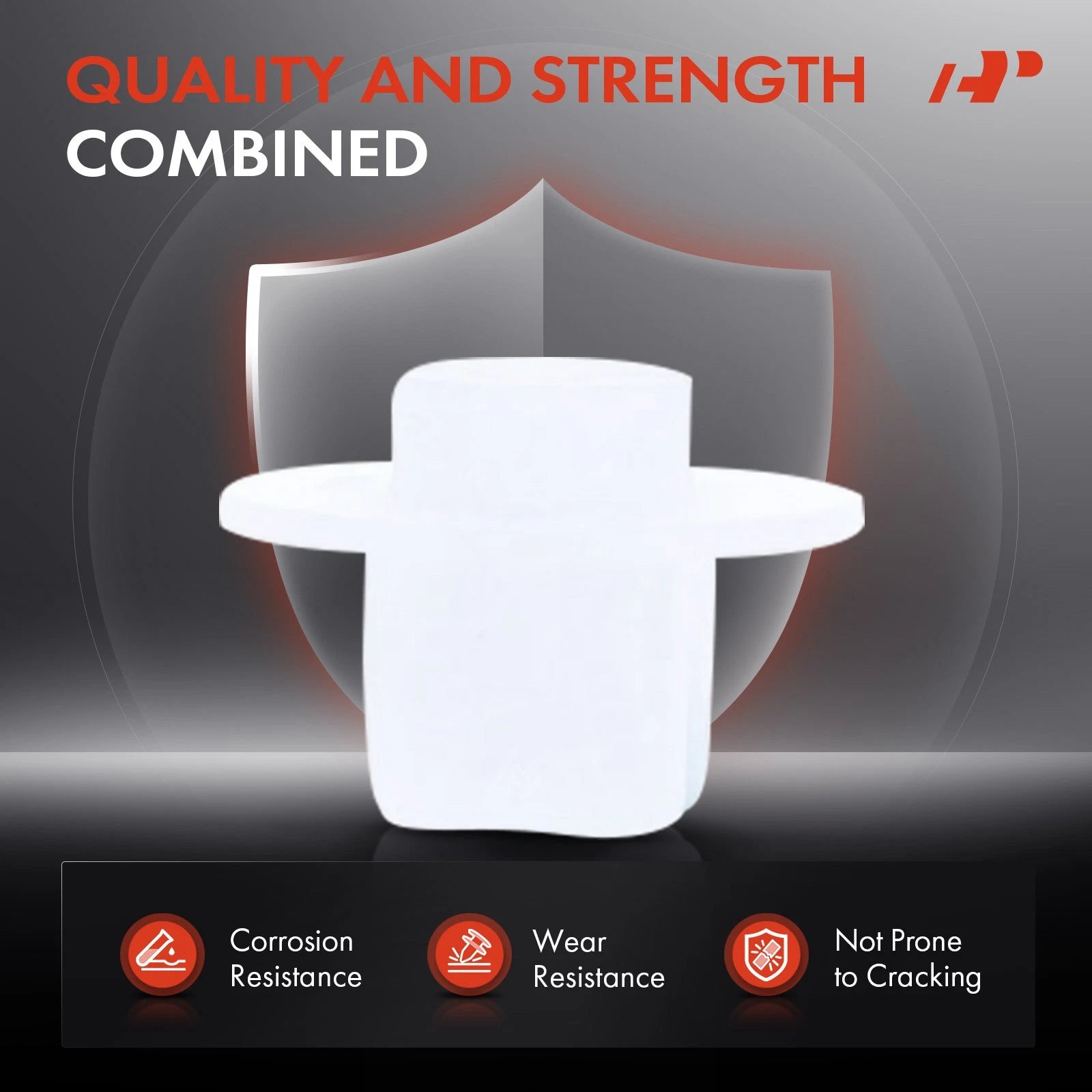 20x 8mm Nylon Headlight Mounting Nuts for Toyota 4Runner Avalon (1996-2012)