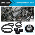 Belt Tensioner Pulley Drive Belt Kit for BMW E46 E39 E38 X5 E53 Z3 E36 (1998–2006)