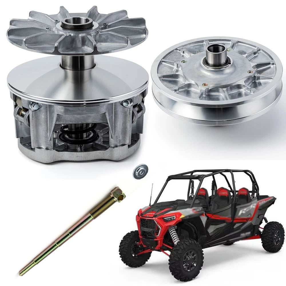 Primary & Secondary Drive Clutch with Puller for Polaris (1323298, 1323403, 1323241)