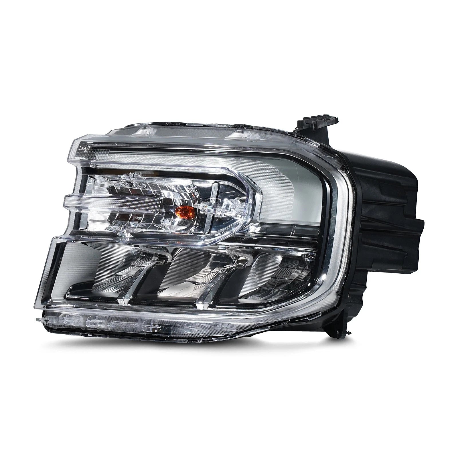 LED Headlight for Ford Maverick Lariat (2022–2024) Chrome Housing w/DRL Left