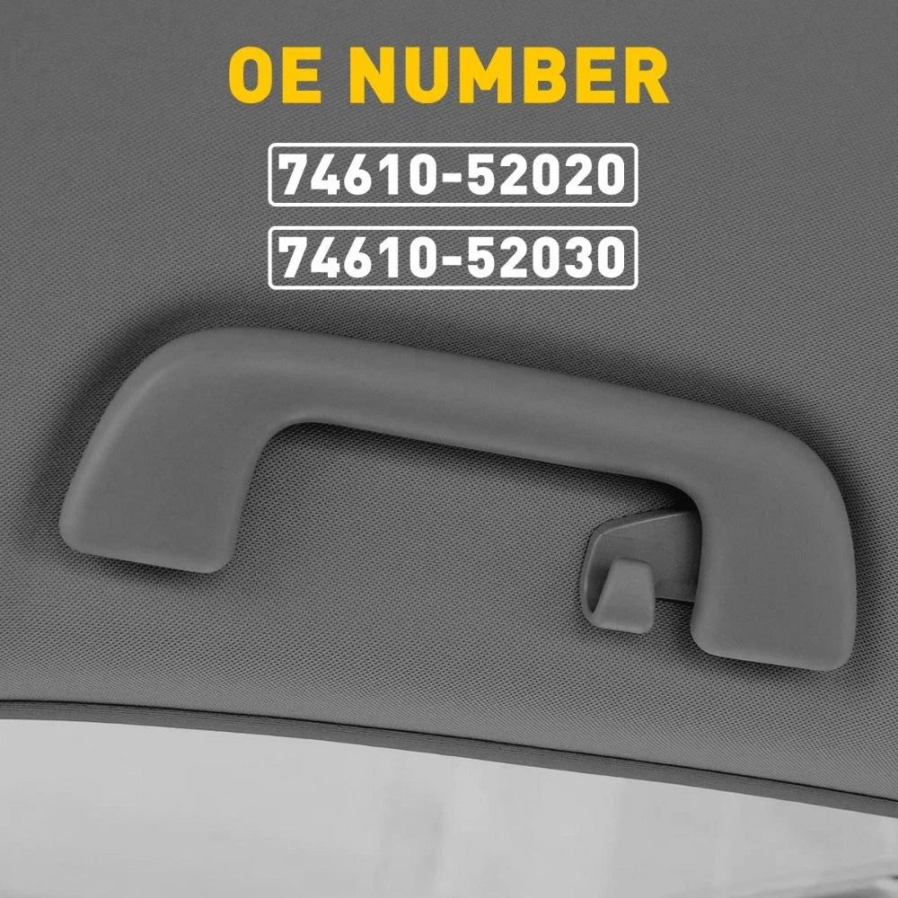 2X Front & Rear Roof Inner Ceiling Pull Handle for Toyota Corolla Yaris Vios